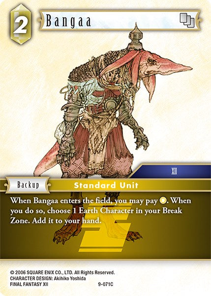 Bangaa [Opus IX] | Boutique FDB TCG