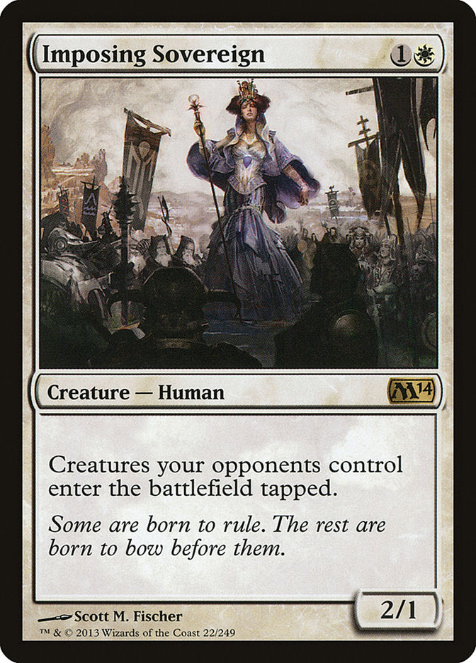 Imposing Sovereign [Magic 2014] | Boutique FDB TCG