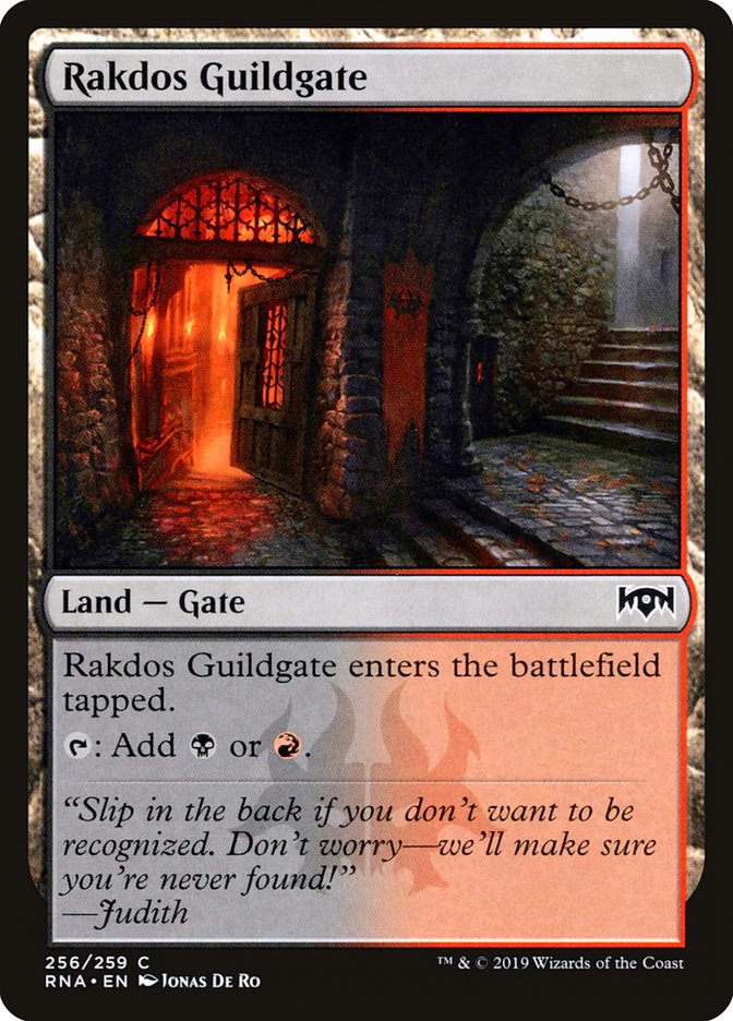 Rakdos Guildgate (256/259) [Ravnica Allegiance] | Boutique FDB TCG