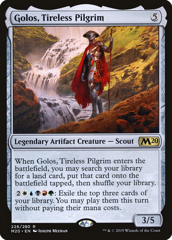 Golos, Tireless Pilgrim [Core Set 2020] | Boutique FDB TCG