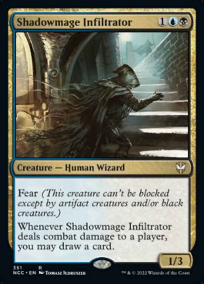 Shadowmage Infiltrator [Streets of New Capenna Commander] | Boutique FDB TCG