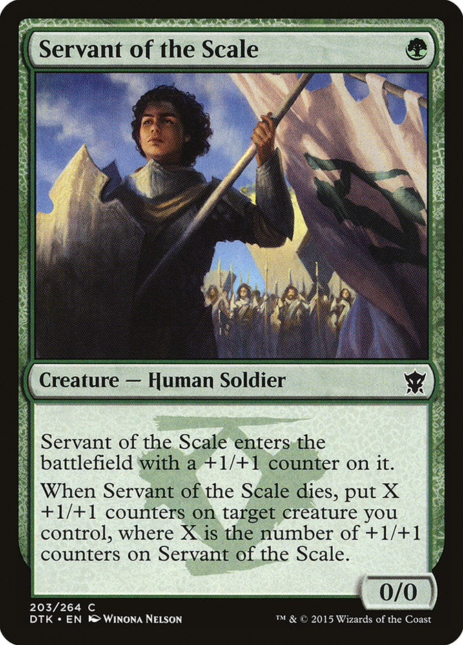 Servant of the Scale [Dragons of Tarkir] | Boutique FDB TCG