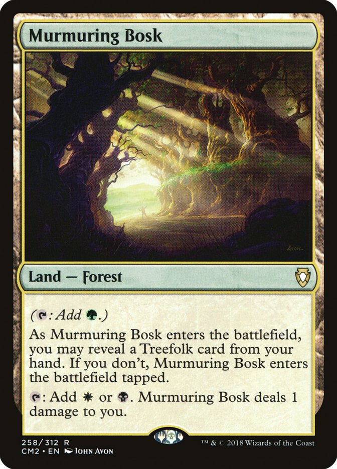 Murmuring Bosk [Commander Anthology Volume II] | Boutique FDB TCG