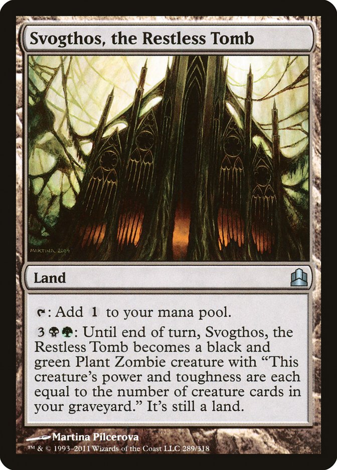 Svogthos, the Restless Tomb [Commander 2011] | Boutique FDB TCG