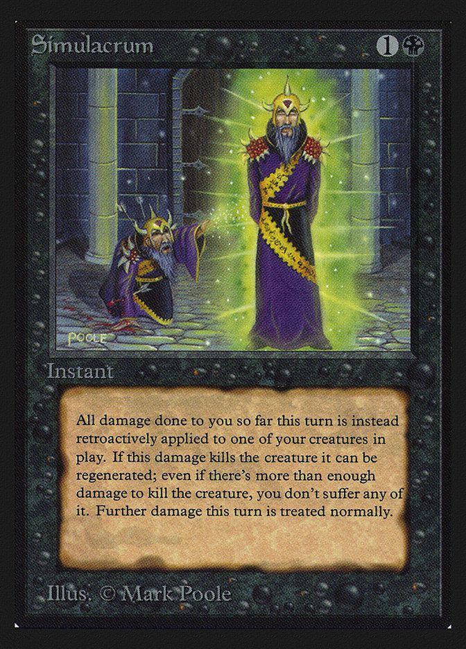 Simulacrum [International Collectors' Edition] | Boutique FDB TCG