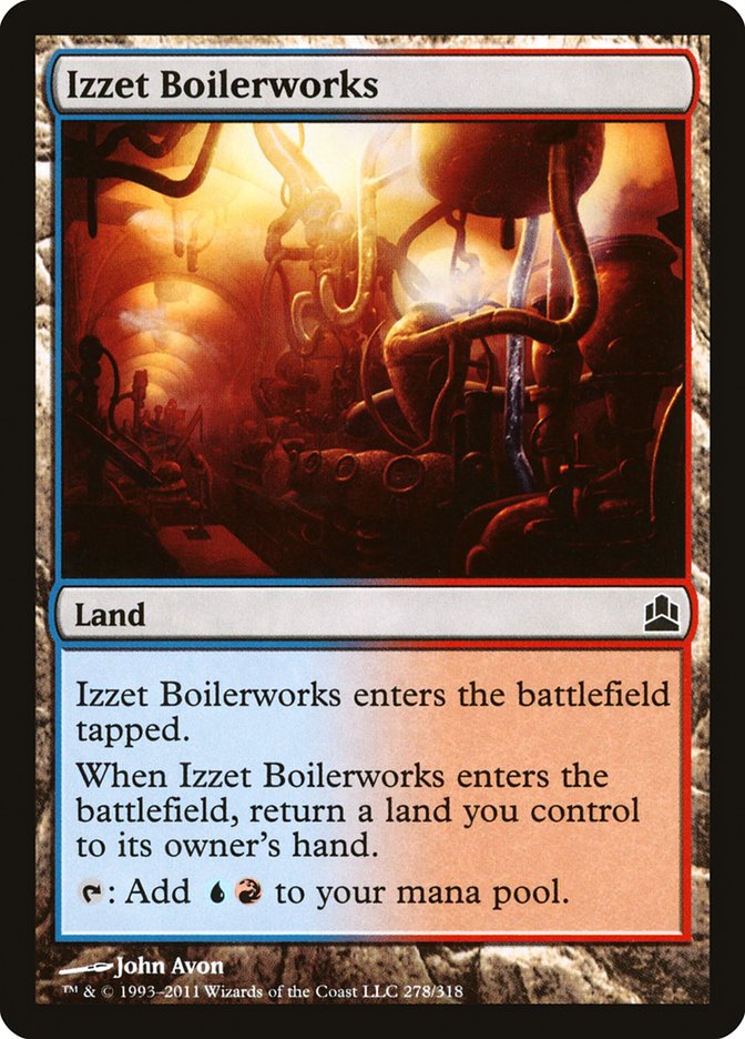 Izzet Boilerworks [Commander 2011] | Boutique FDB TCG