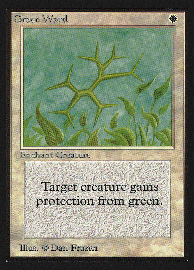 Green Ward [Collectors' Edition] | Boutique FDB TCG