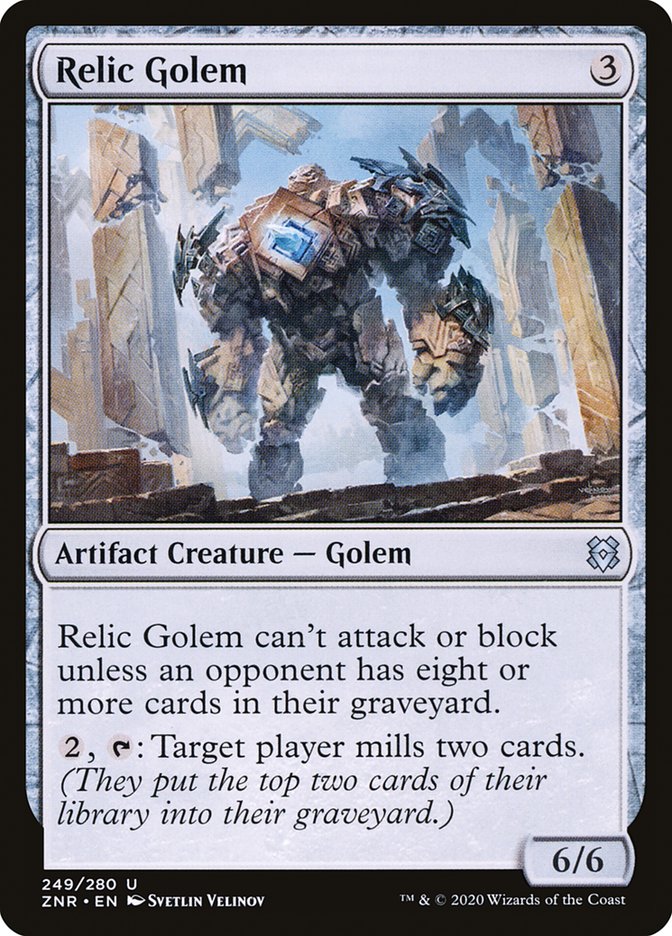 Relic Golem [Zendikar Rising] | Boutique FDB TCG