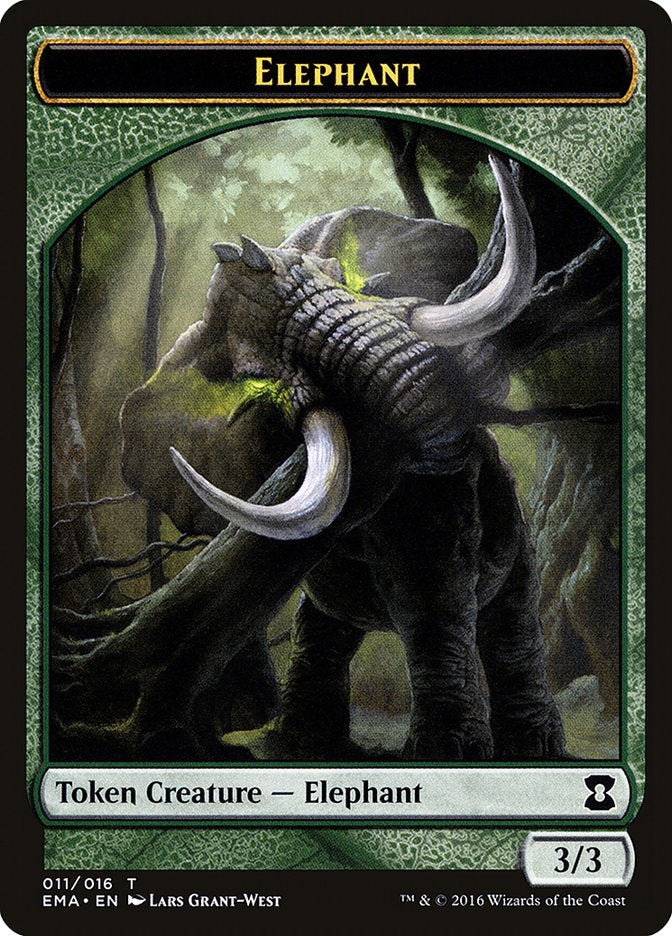 Elephant Token [Eternal Masters Tokens] | Boutique FDB TCG