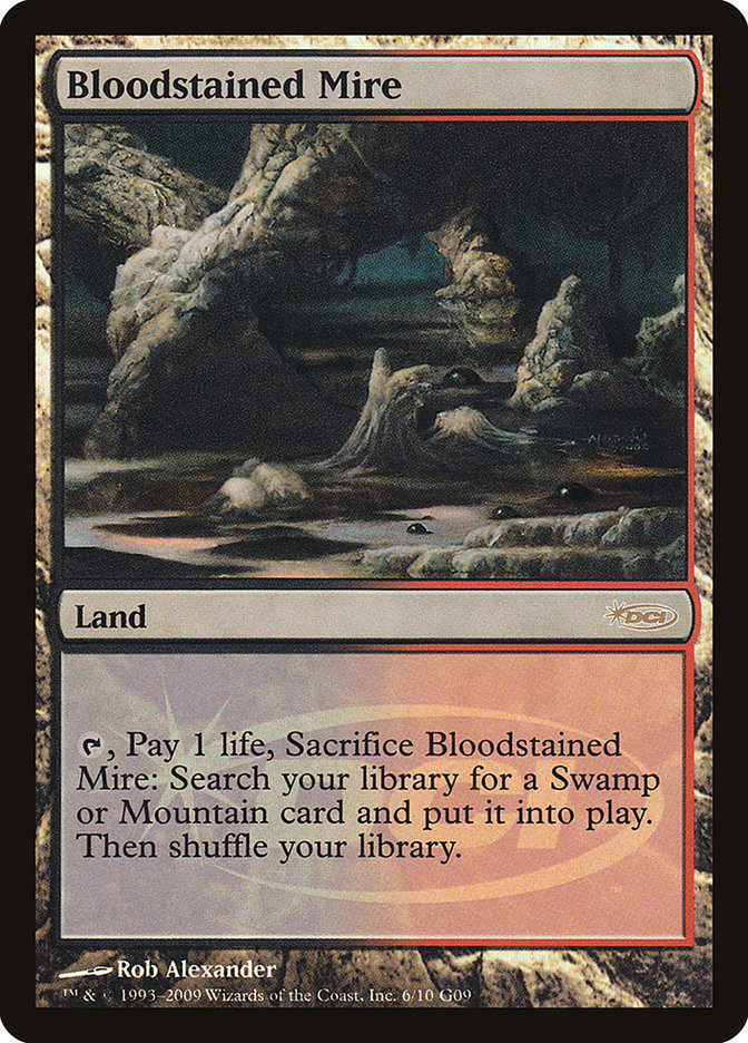 Bloodstained Mire [Judge Gift Cards 2009] | Boutique FDB TCG