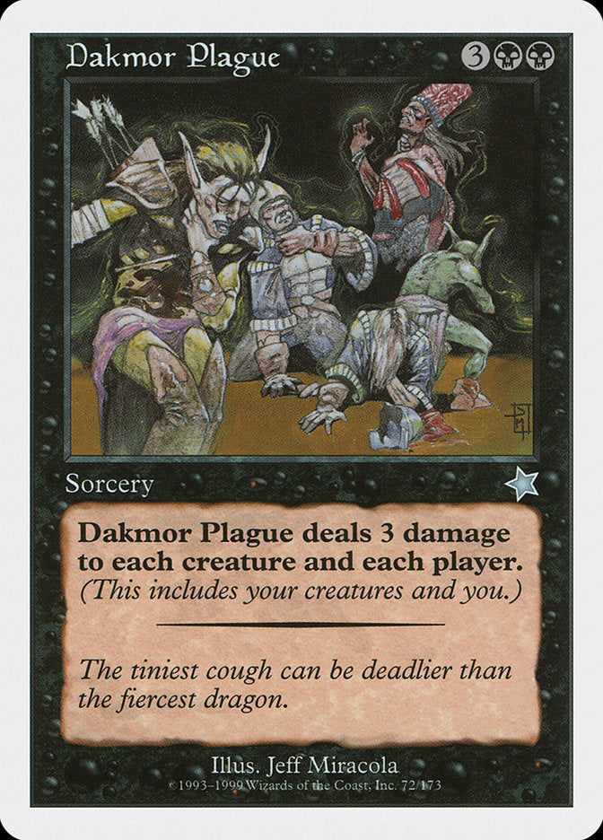 Dakmor Plague [Starter 1999] | Boutique FDB TCG