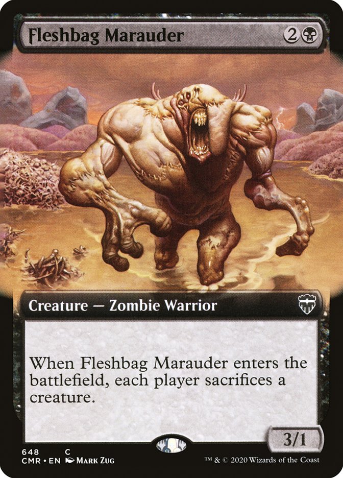 Fleshbag Marauder (Extended Art) [Commander Legends] | Boutique FDB TCG