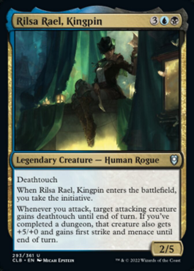 Rilsa Rael, Kingpin [Commander Legends: Battle for Baldur's Gate] | Boutique FDB TCG