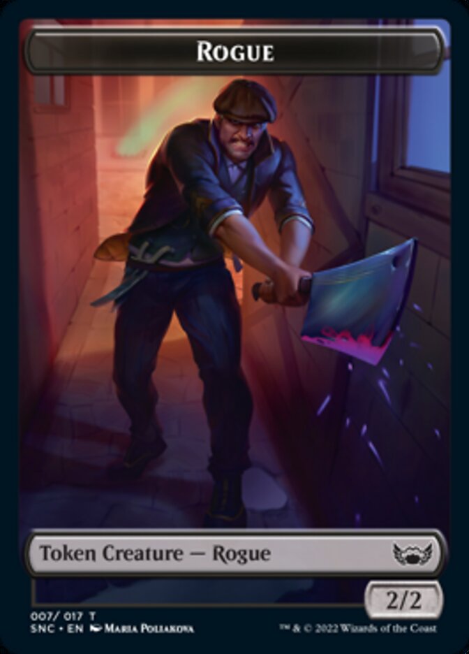 Rogue Token [Streets of New Capenna Tokens] | Boutique FDB TCG