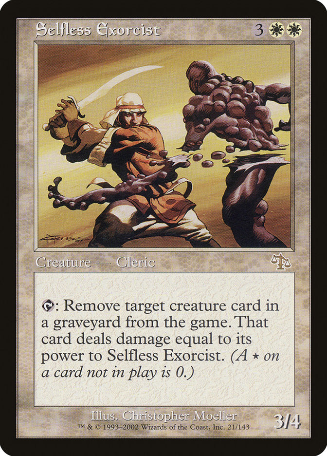 Selfless Exorcist [Judgment] | Boutique FDB TCG