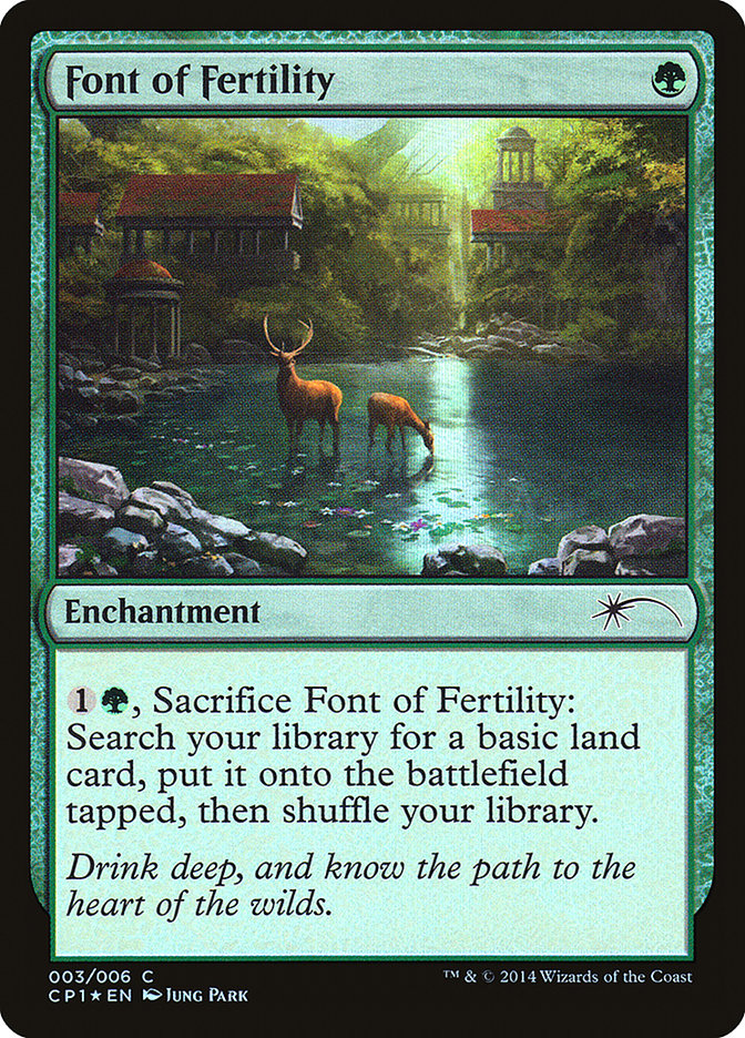 Font of Fertility [Magic 2015 Clash Pack] | Boutique FDB TCG