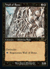 Wall of Bone (Retro) [30th Anniversary Edition] | Boutique FDB TCG