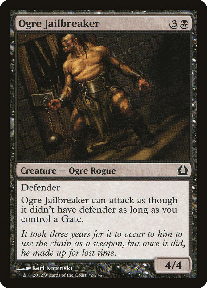 Ogre Jailbreaker [Return to Ravnica] | Boutique FDB TCG