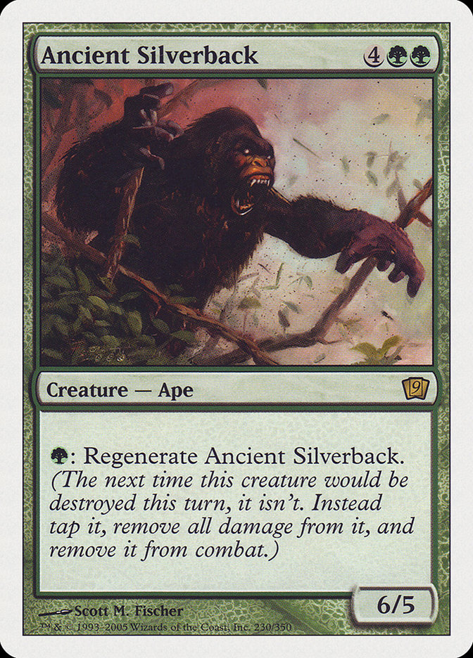 Ancient Silverback [Ninth Edition] | Boutique FDB TCG