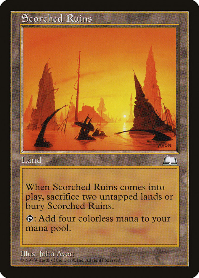 Scorched Ruins [Weatherlight] | Boutique FDB TCG