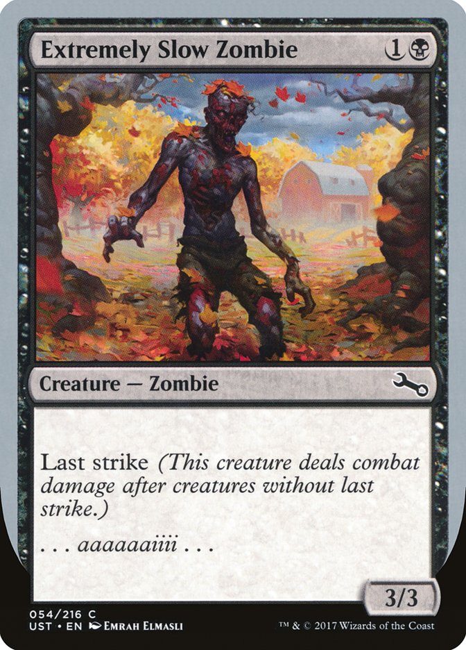 Extremely Slow Zombie ("...aaaaaaiiii...") [Unstable] | Boutique FDB TCG