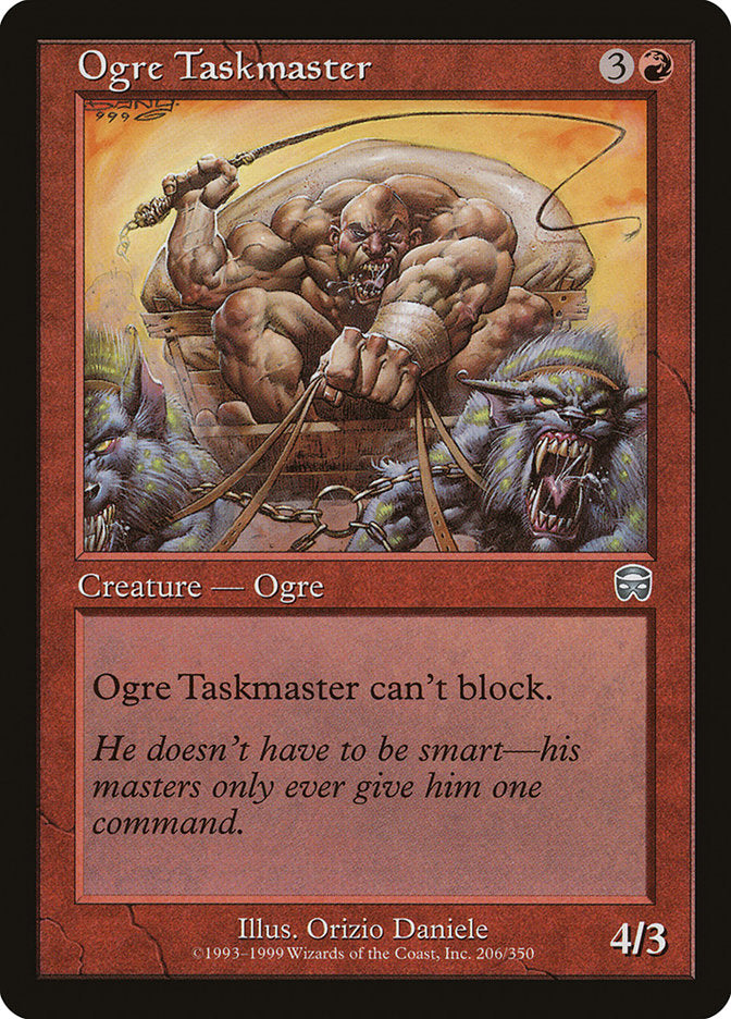 Ogre Taskmaster [Mercadian Masques] | Boutique FDB TCG