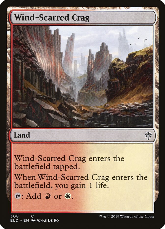 Wind-Scarred Crag [Throne of Eldraine] | Boutique FDB TCG