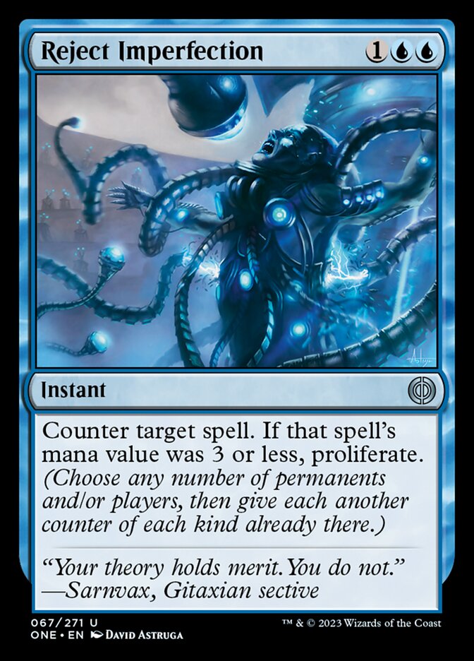 Reject Imperfection [Phyrexia: All Will Be One] | Boutique FDB TCG