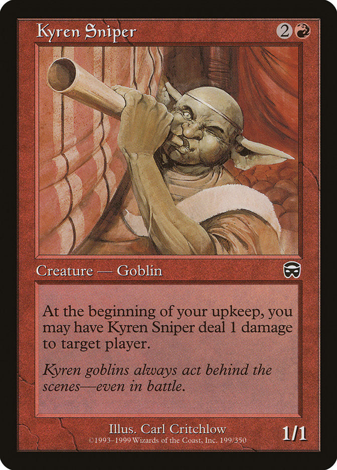 Kyren Sniper [Mercadian Masques] | Boutique FDB TCG