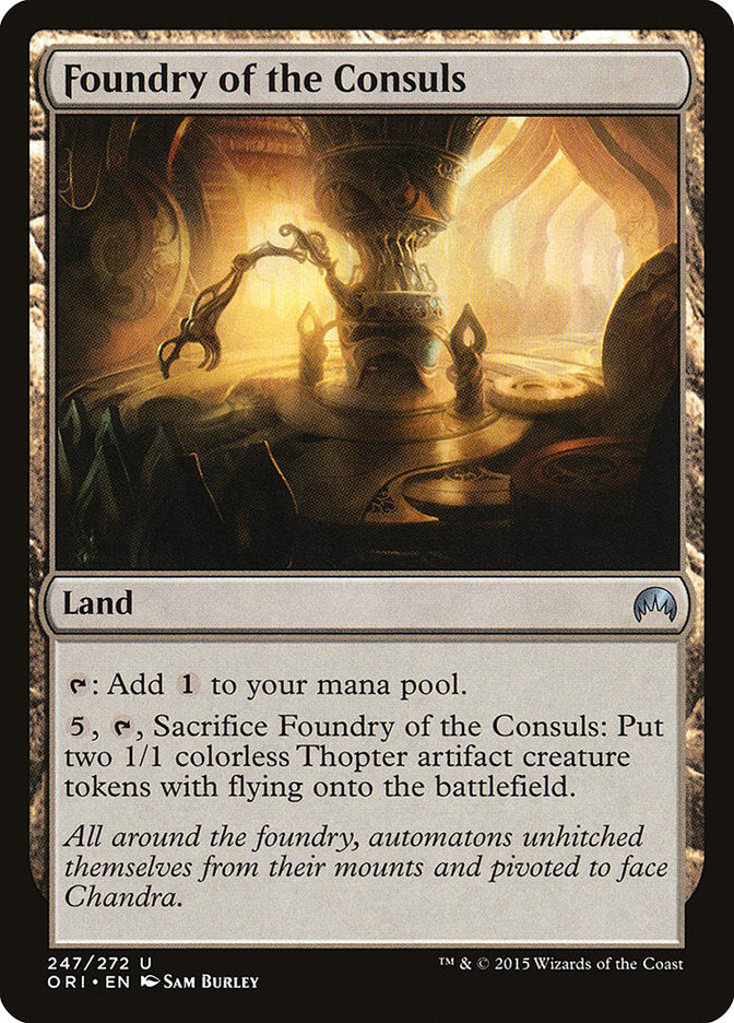 Foundry of the Consuls [Magic Origins] | Boutique FDB TCG