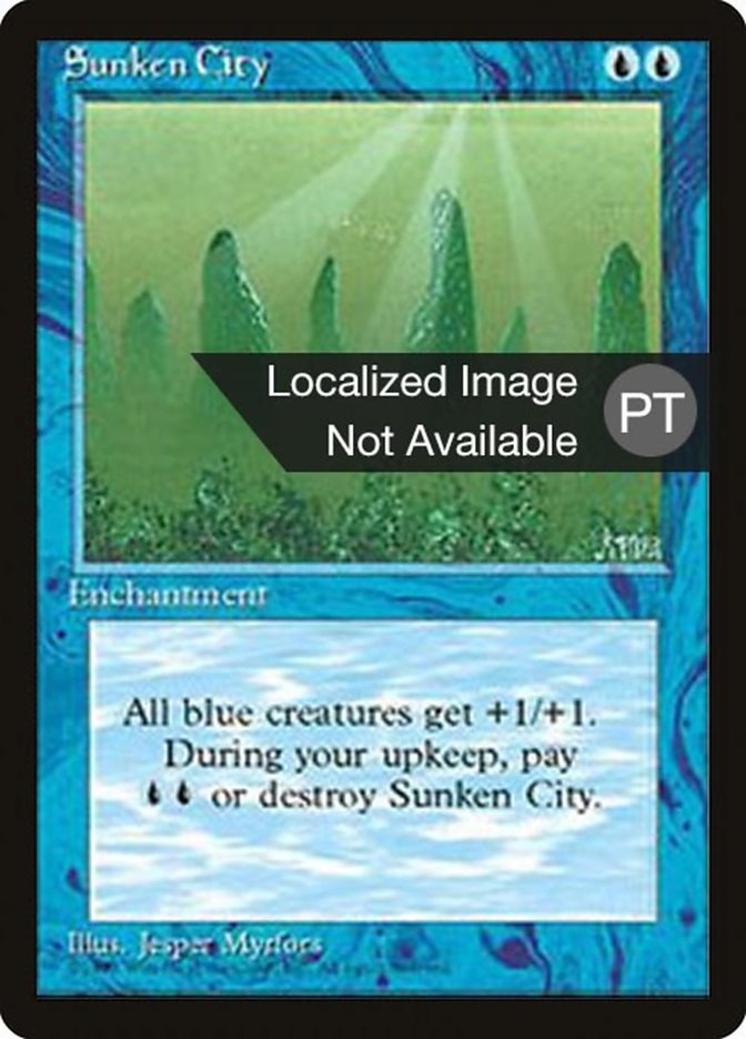 Sunken City [Fourth Edition (Foreign Black Border)] | Boutique FDB TCG