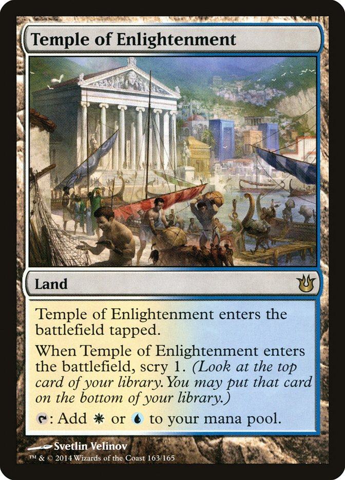 Temple of Enlightenment [Born of the Gods] | Boutique FDB TCG