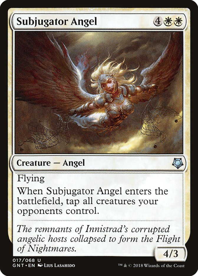 Subjugator Angel [Game Night 2018] | Boutique FDB TCG