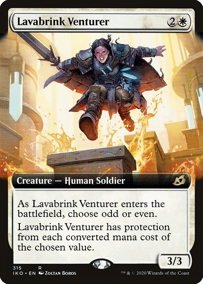 Lavabrink Venturer (Extended Art) [Ikoria: Lair of Behemoths] | Boutique FDB TCG