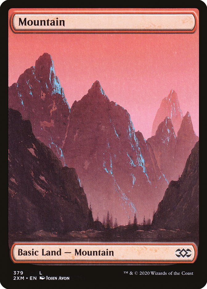 Mountain (379) [Double Masters] | Boutique FDB TCG