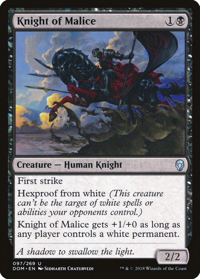 Knight of Malice [Dominaria] | Boutique FDB TCG