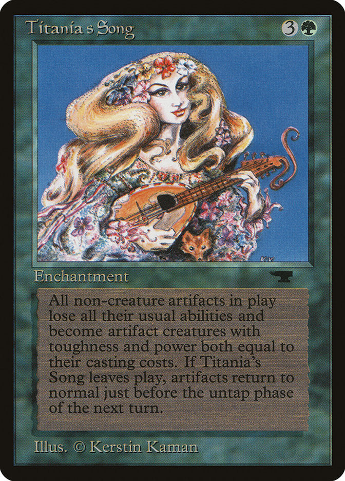 Titania's Song [Antiquities] | Boutique FDB TCG