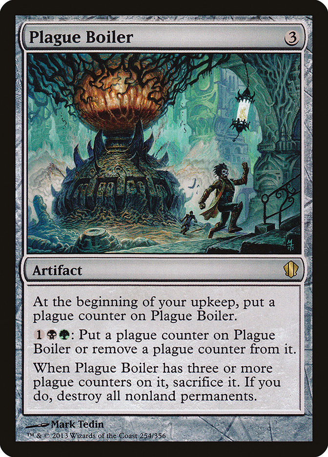 Plague Boiler [Commander 2013] | Boutique FDB TCG