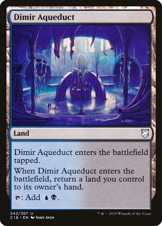 Dimir Aqueduct [Commander 2018] | Boutique FDB TCG