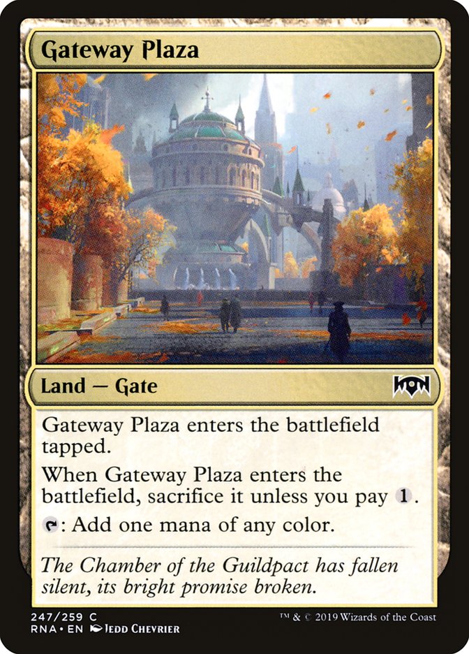 Gateway Plaza [Ravnica Allegiance] | Boutique FDB TCG