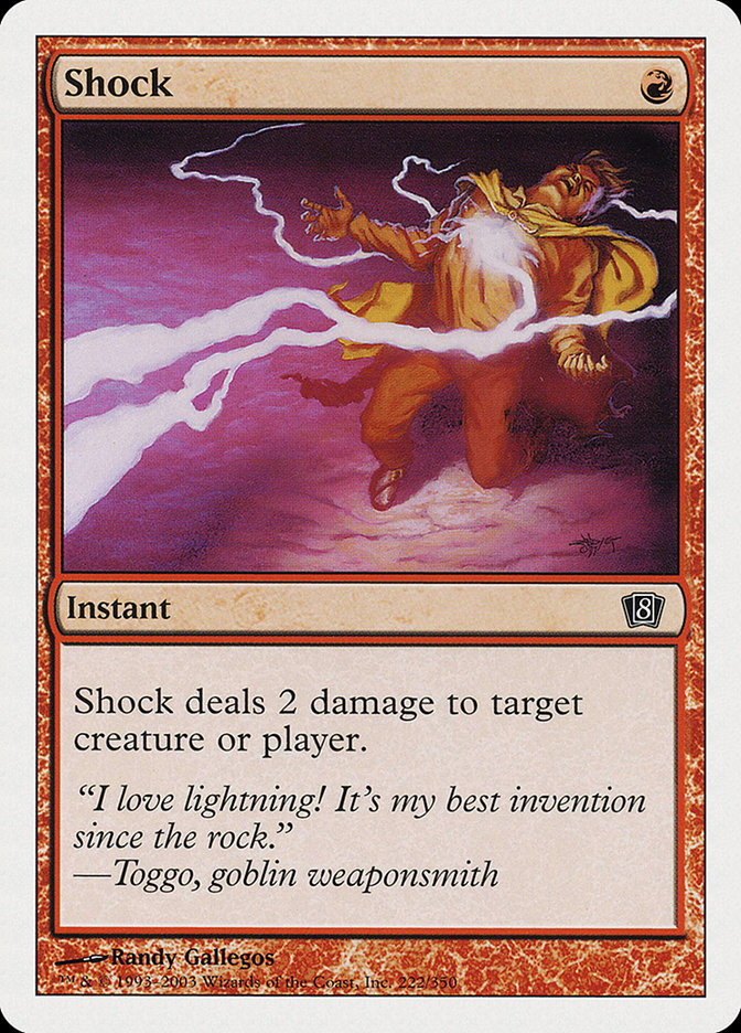 Shock [Eighth Edition] | Boutique FDB TCG