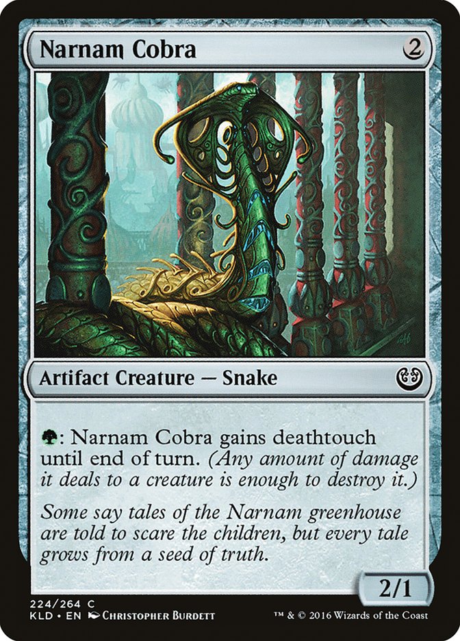 Narnam Cobra [Kaladesh] | Boutique FDB TCG