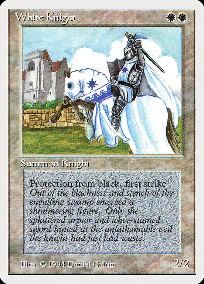 White Knight [Summer Magic / Edgar] | Boutique FDB TCG