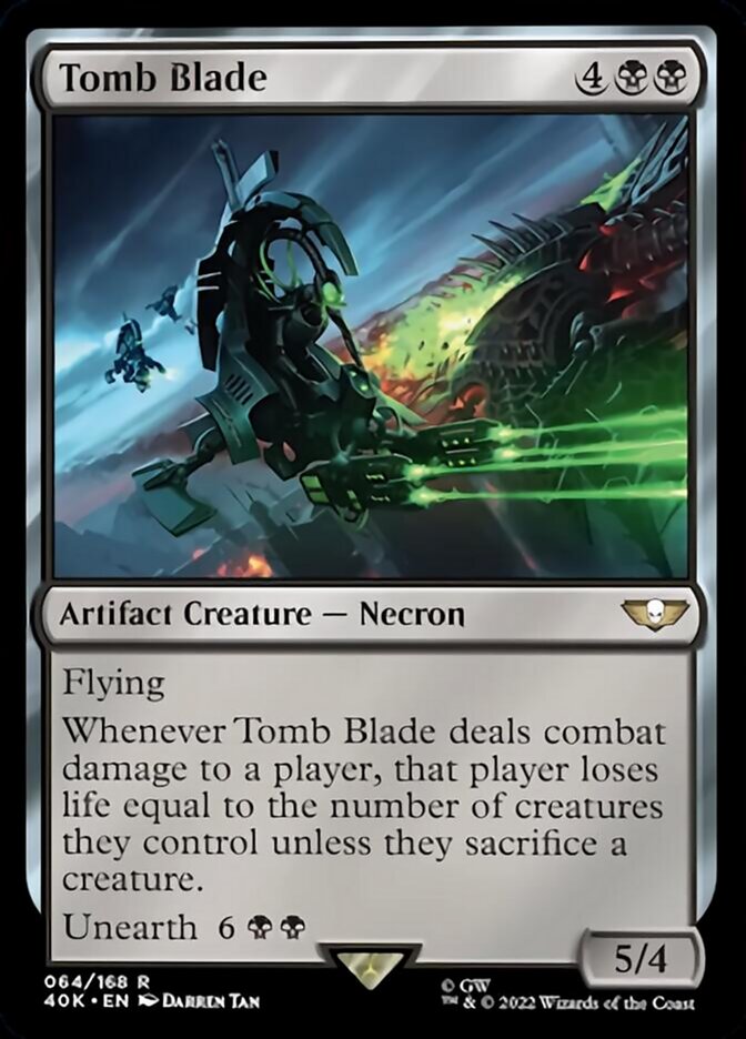 Tomb Blade (Surge Foil) [Warhammer 40,000] | Boutique FDB TCG