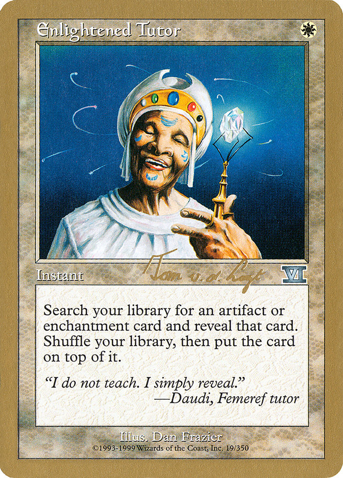 Enlightened Tutor (Tom van de Logt) [World Championship Decks 2000] | Boutique FDB TCG