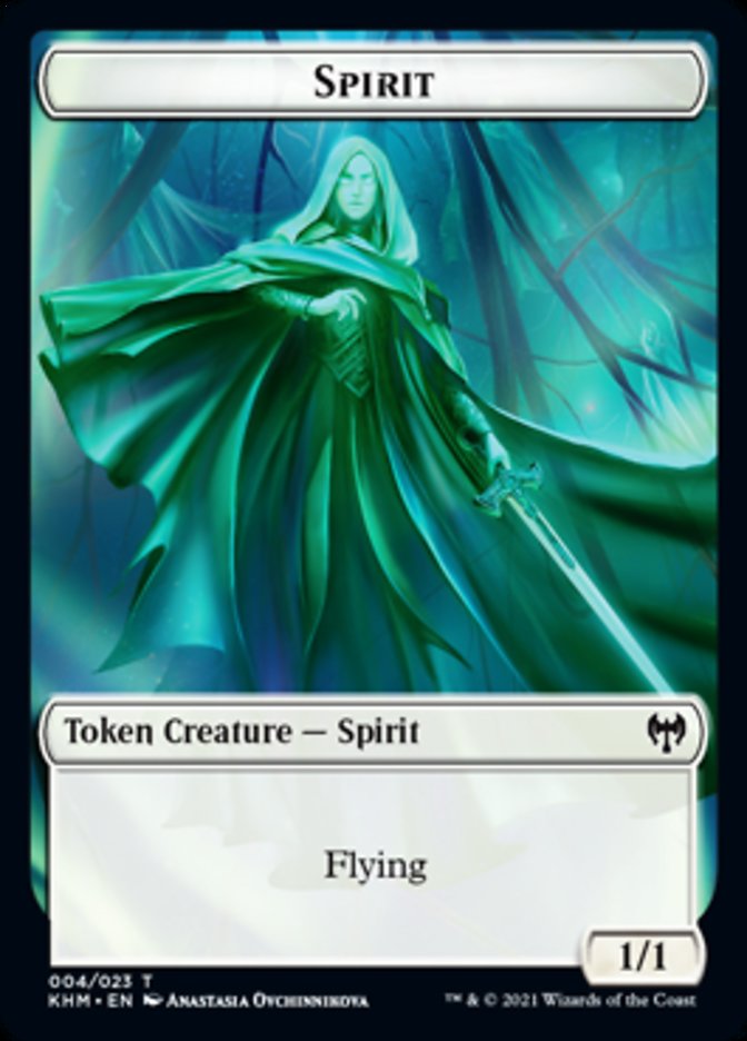 Spirit Token [Kaldheim Tokens] | Boutique FDB TCG