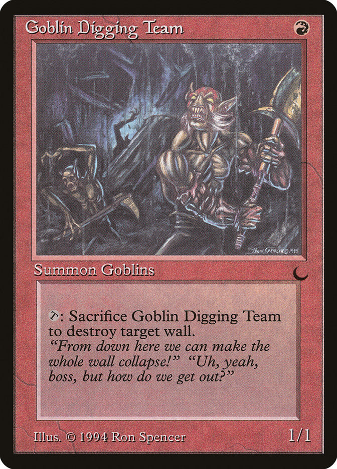 Goblin Digging Team [The Dark] | Boutique FDB TCG