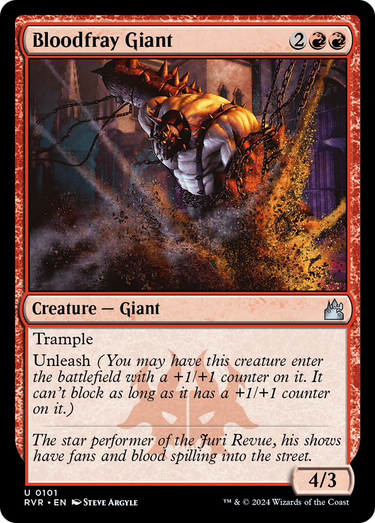 Bloodfray Giant [Ravnica Remastered] | Boutique FDB TCG