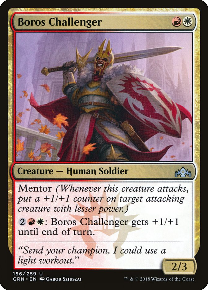 Boros Challenger [Guilds of Ravnica] | Boutique FDB TCG