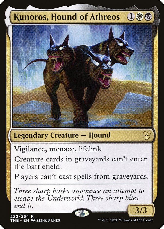 Kunoros, Hound of Athreos [Theros Beyond Death] | Boutique FDB TCG